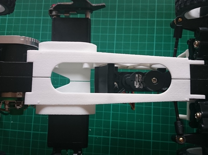 Tamiya M04 - M04S (210mm Wheelbase) chassis -  R 3d printed Example of an assembled chassis (Not Included)