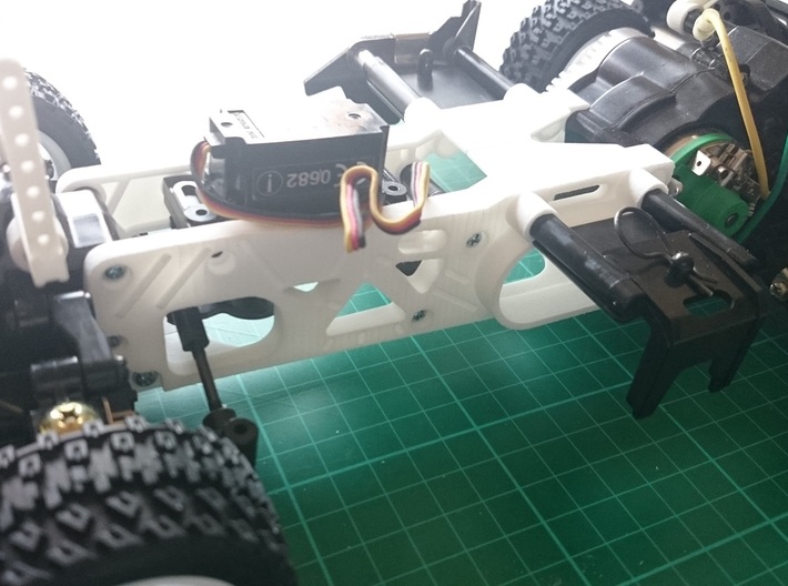 Tamiya M04 - M04S (210mm Wheelbase) chassis -  L 3d printed Example of an assembled chassis (Not Included)