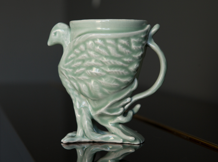 The Phoenix Mug 3d printed
