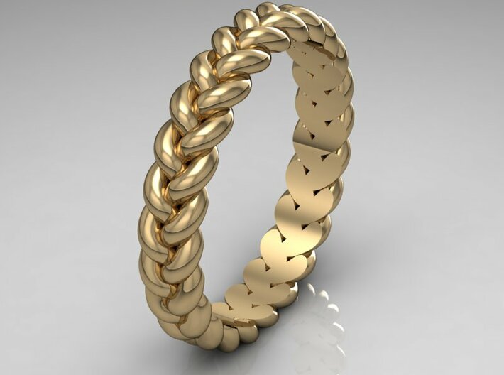 ring pigtail 3d printed 