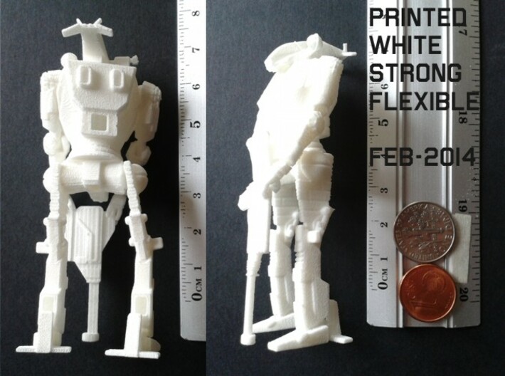 3 inch BattleMech Hatchetman Stand Rest 3d printed 