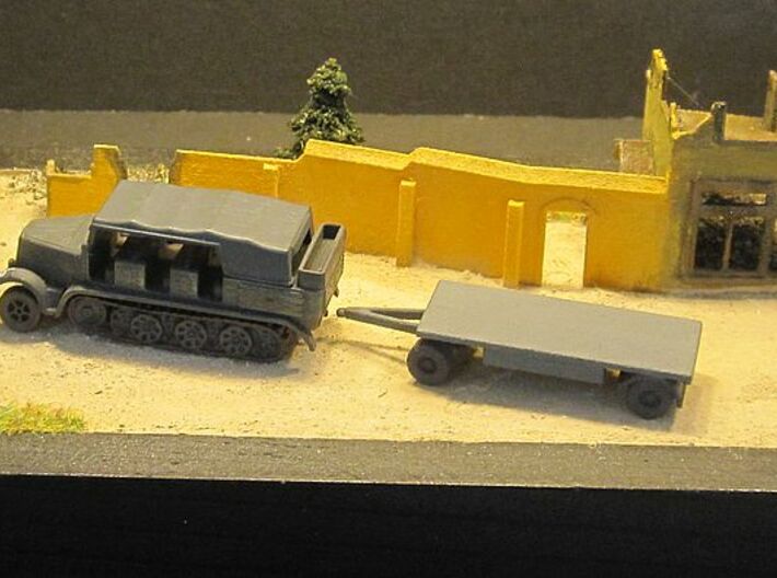 1/144 PF 10 trailer for engineering units 3d printed