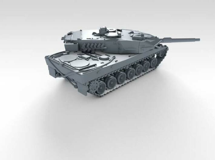 1/144 German Leopard 2A5 Main Battle Tank (Custom) 3d printed 3d render showing product detail