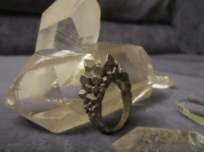 Crystal Ring size 12 3d printed Photo 2