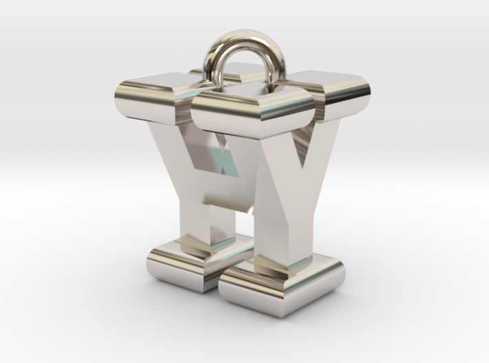 3D-Initial-HY 3d printed
