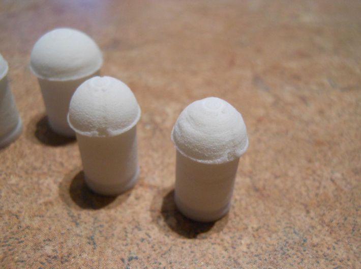 pokeball plugs 2 pairs, sizes 0 and 00, no color 3d printed 