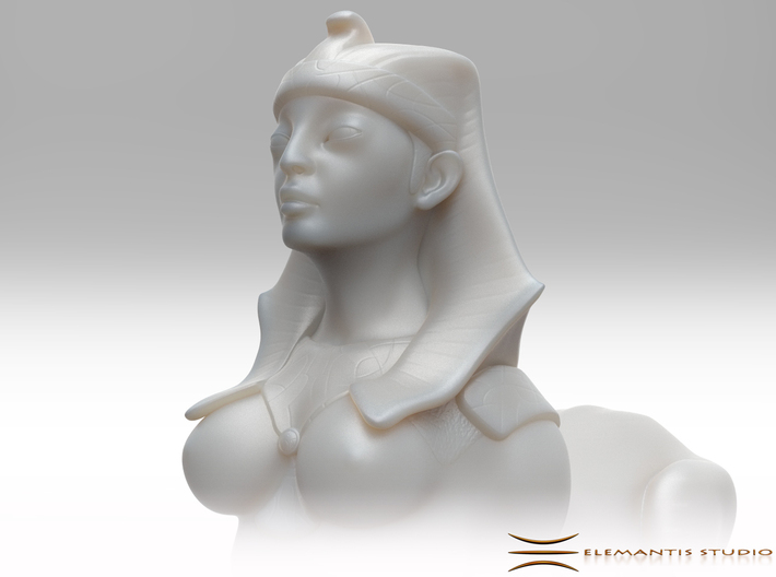 Sphinx Statue (Plastics) 10cm 3d printed