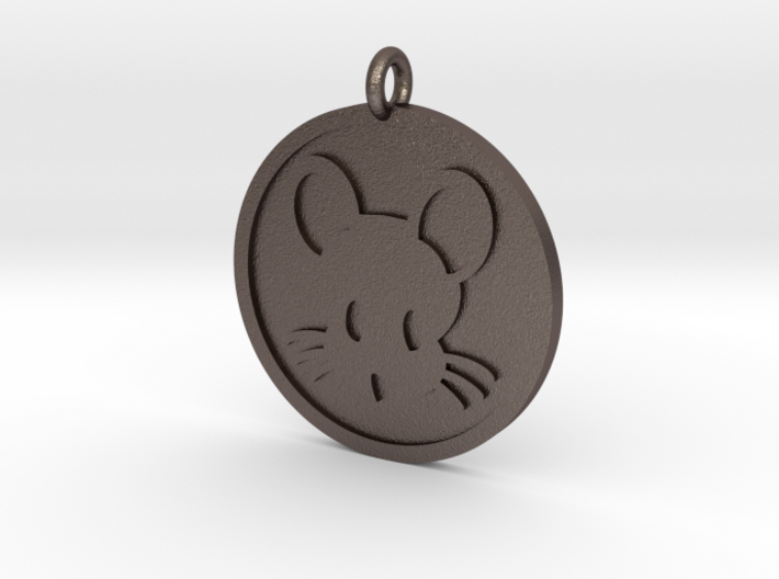 Mouse Pendant 3d printed