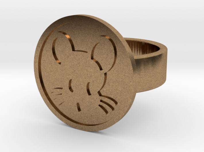 Mouse Ring 3d printed