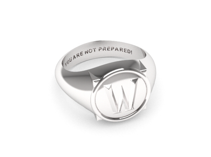 World of Warcraft, the Ring 3d printed 