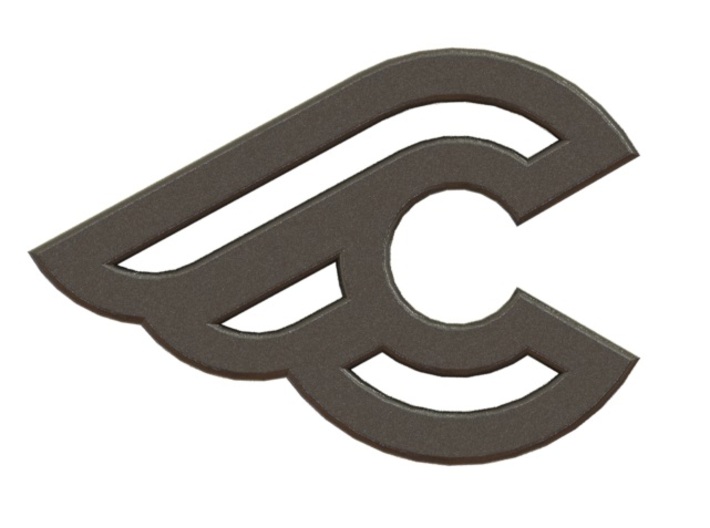 Cinelli flat logo 3d printed 