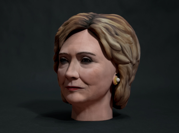 Hillary Clinton 3d printed