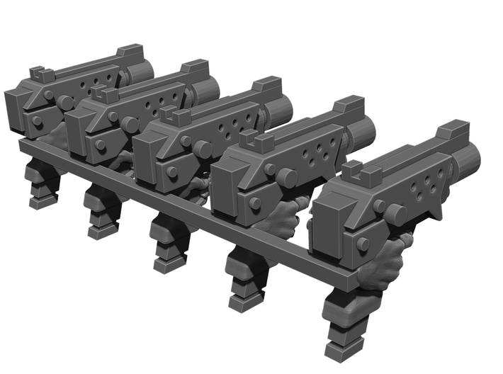 Automatic Pistol Weapons Pack 3d printed 