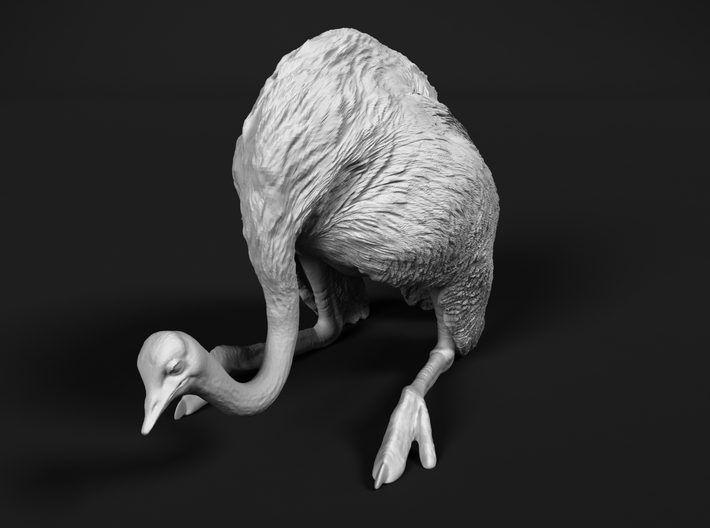 Ostrich 1:76 Guarding the Nest 3d printed 