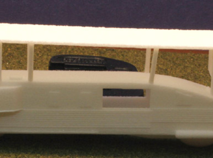 Zeppelin Type P Parts (1:144 & 1:200) 3d printed 1:144 Forward Gondola
