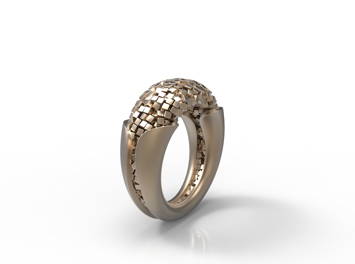 Cluster ring 3d printed 