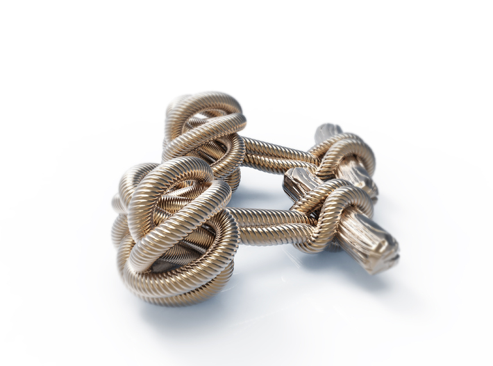 Knot cuffs (single) 3d printed