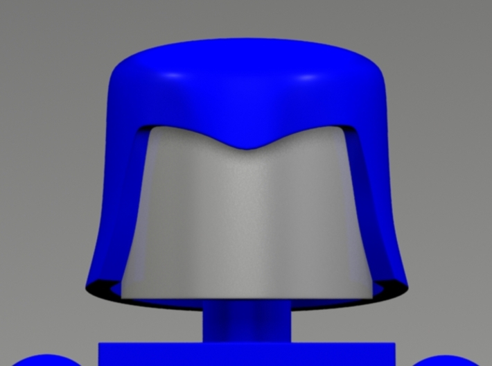 Cobra Commander Helmet For Minimates 3d printed 