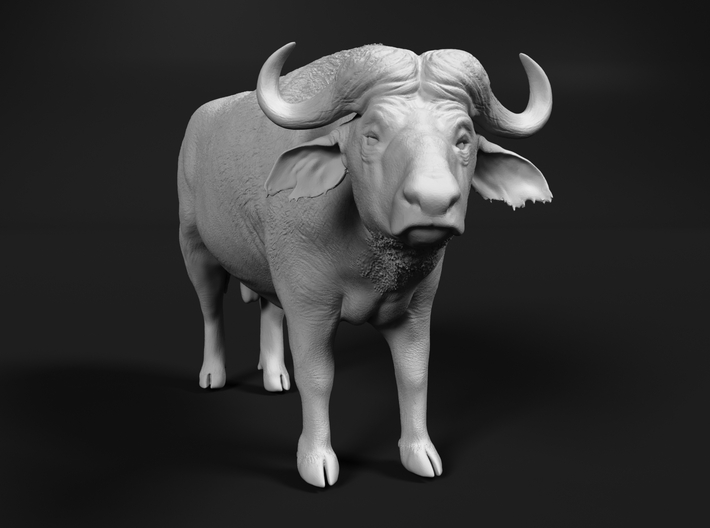 Cape Buffalo 1:20 Standing Male 1 3d printed
