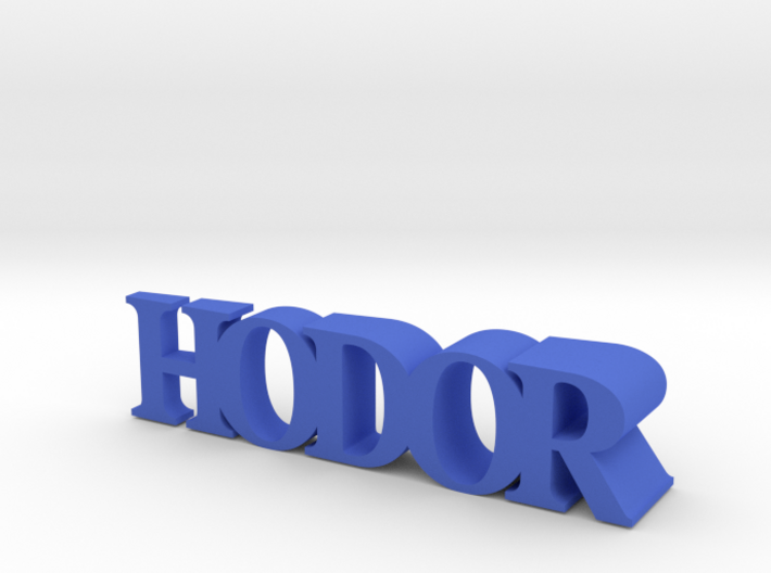 Hodor Door Stopper 3d printed
