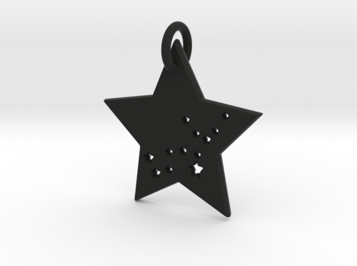 Virgo Constellation Pendant 3d printed