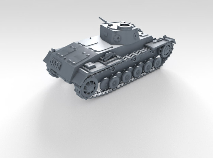 1/160 German VK 65.01 (H) Heavy Tank 3d printed 3d render showing product detail