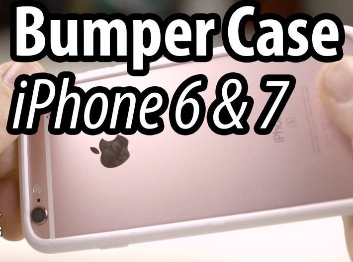 Slim Bumper for iPhone 7 3d printed