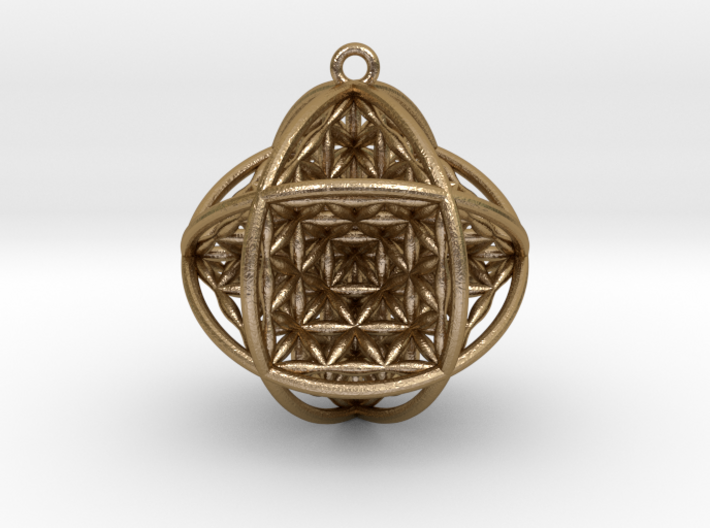 Ball Of Life V2 Pendant 1.5&quot; 3d printed