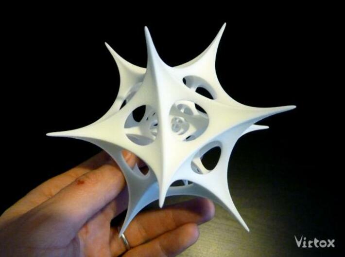 Holey 3d printed White Strong &amp; Flexible