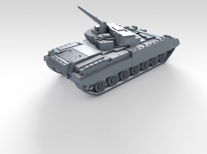 1/160 Russian Object 477 Molot AFV Prototype 3d printed 3d render showing product detail