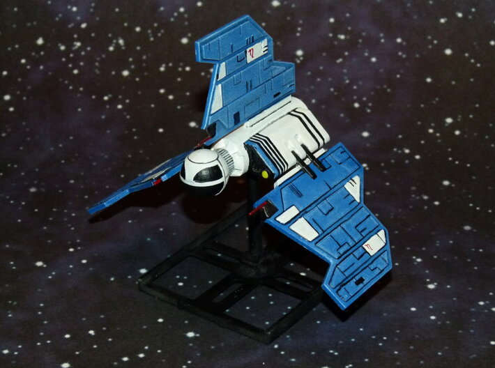 Republic Knight Shuttle 1/270 3d printed Add a caption...