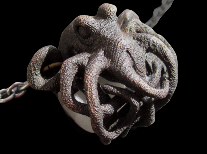Octopus Lantern Pendant 3d printed 