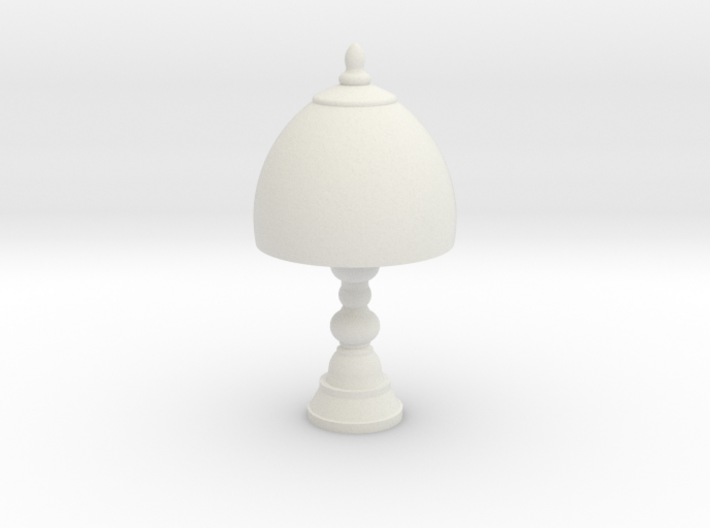 Small Victorian Lamp 3d printed