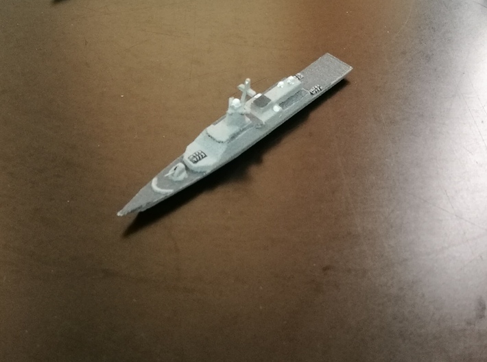 Gremyashchiy-class Corvette, 1/1800 3d printed Painted Sample