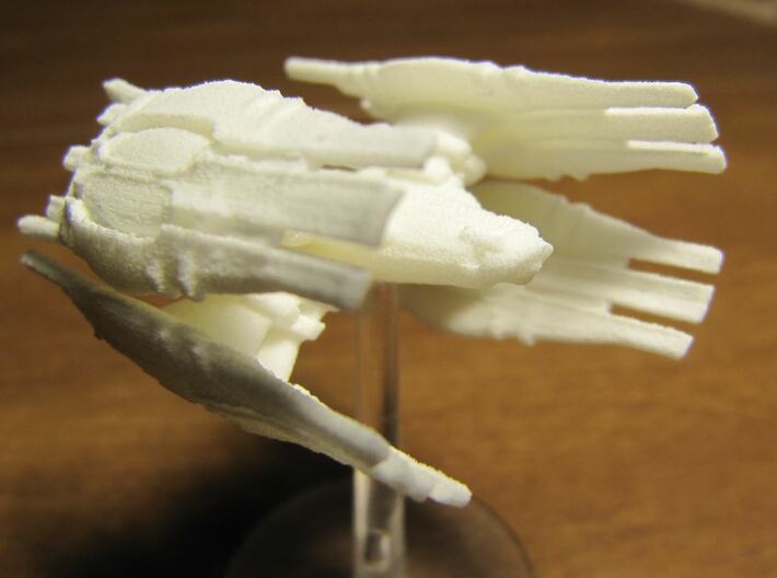 Regent T3 ( Sentinel ) 3d printed Shown in WSF for comparison, but optimized for WSFP.