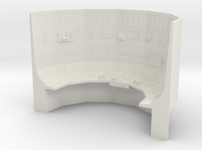 Death Star Red Conference Room, Assembled, 1/18 3d printed