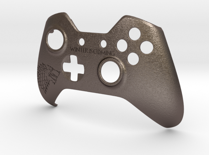 Xbox One &quot;Winter is Coming&quot; Controller Faceplate 3d printed
