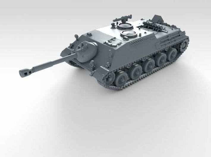 1/160 (N) German Kanonenjagdpanzer Tank Destroyer 3d printed 3d render showing product detail