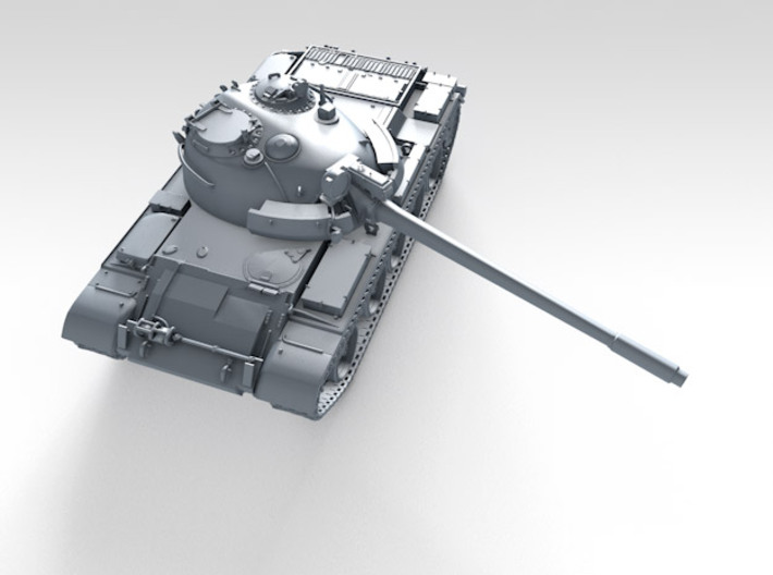 1/120 (TT) Russian T-55M1 Main Battle Tank 3d printed 3d render showing product detail