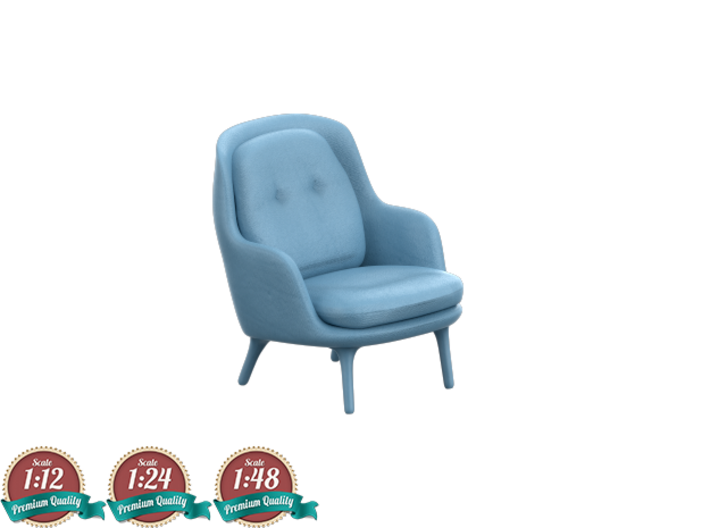 Miniature Fri Lounge Chair - Jaime Hayon 3d printed Miniature Fri Lounge Chair - Jaime Hayon