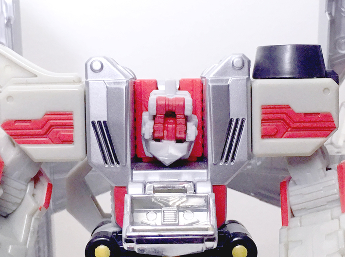 TR Neck Adaptor for Classics Voyager Megatron 3d printed 