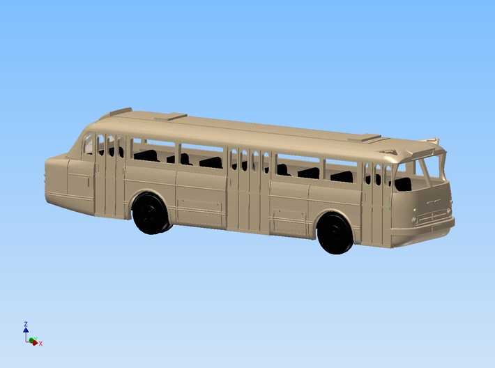Ikarus 66 Stadtbus Spur TT (1:120) 3d printed 