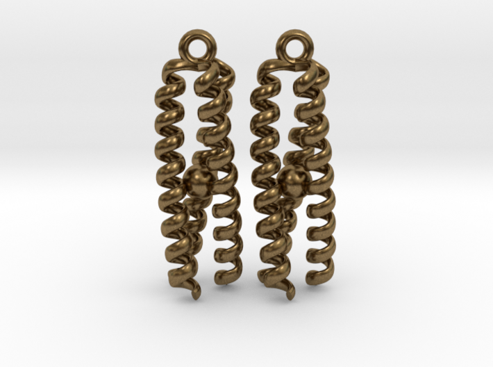 Metal-bound trimeric coiled coil 3d printed