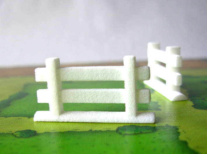 Agricola Fences, set of 77 3d printed Fences on the Agricola board