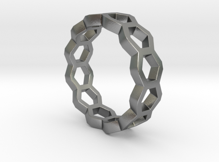 Nanotube Ring 3d printed