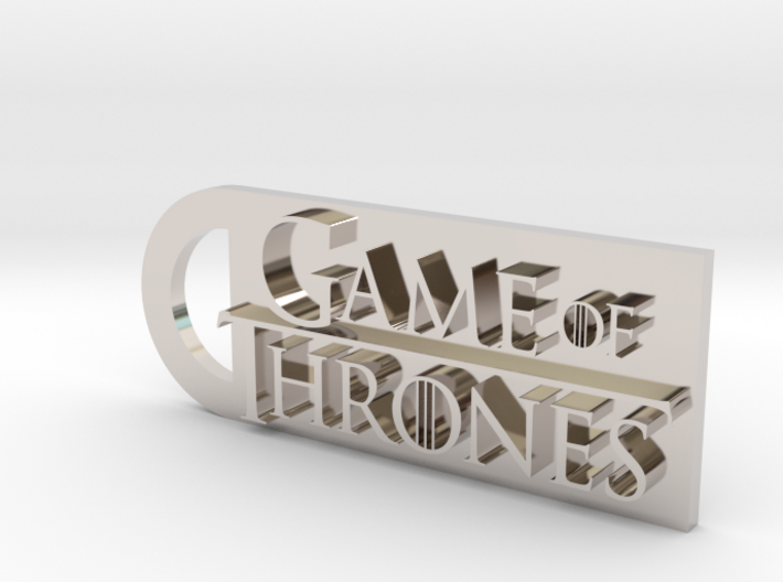 Game Of Thrones Keychain 3d printed