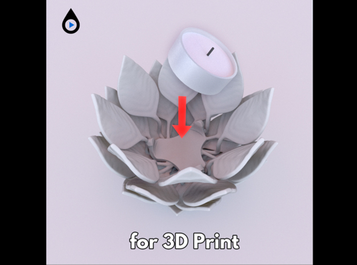 tealight 3d printed 