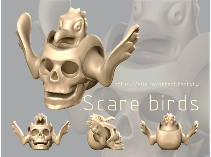 Scare birds 3d printed