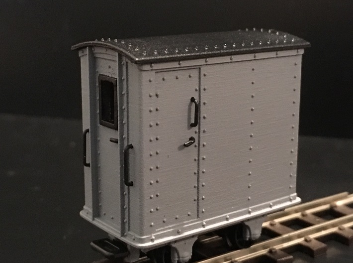 009 Slate Wagon Guards Van,Dinorwic/Padarn Railway 3d printed 