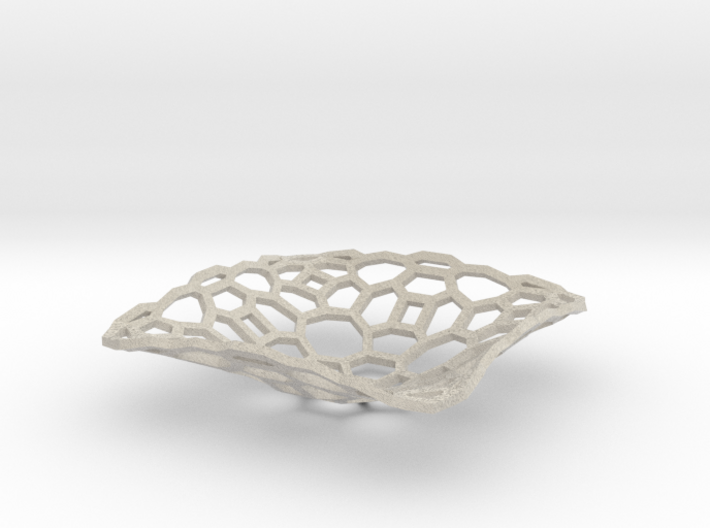bowl_honey_wire 3d printed